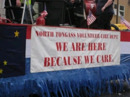 We are here becasue we care